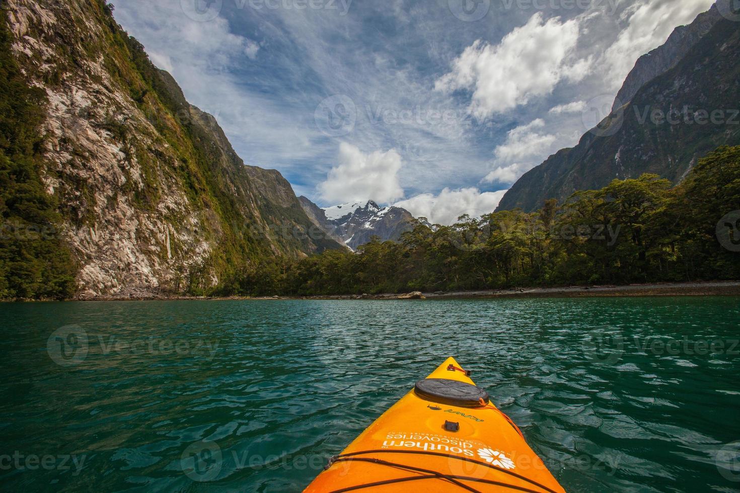 Milford Sound na Nova Zelândia foto