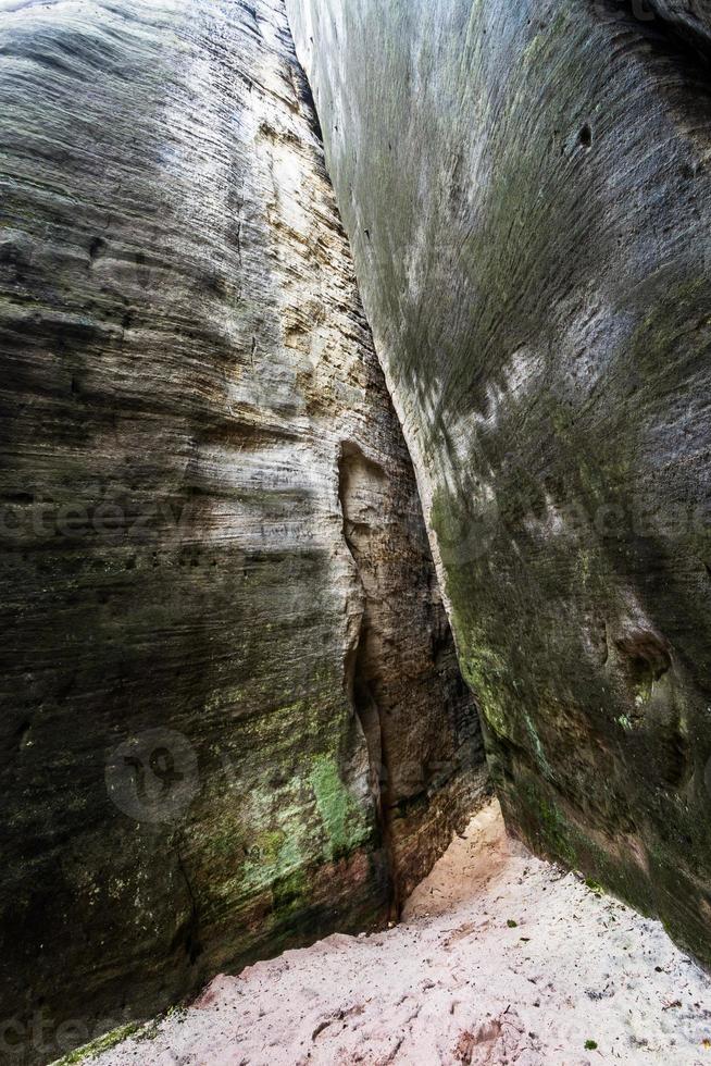 paisagens outonais de adrspach foto