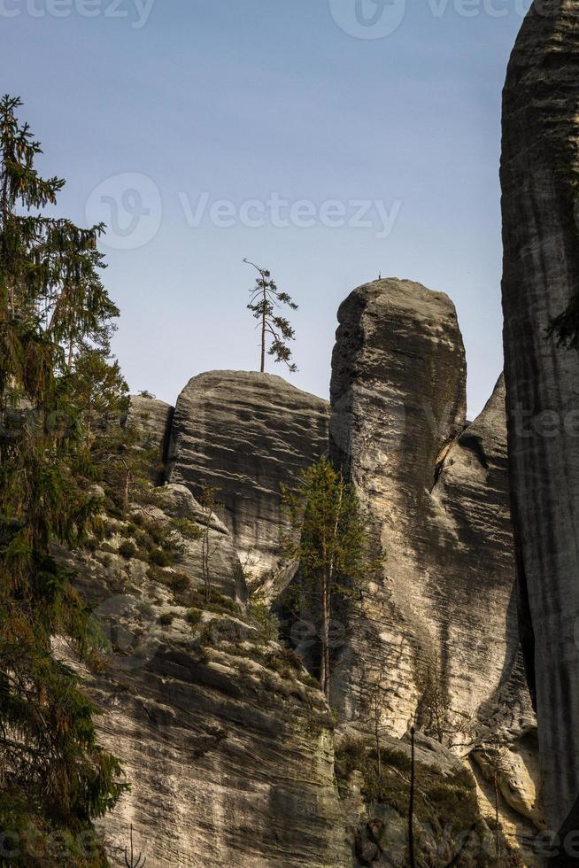 paisagens outonais de adrspach foto