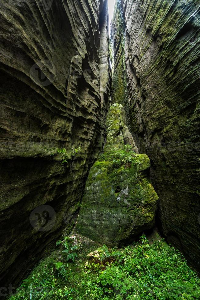 paisagens outonais de adrspach foto