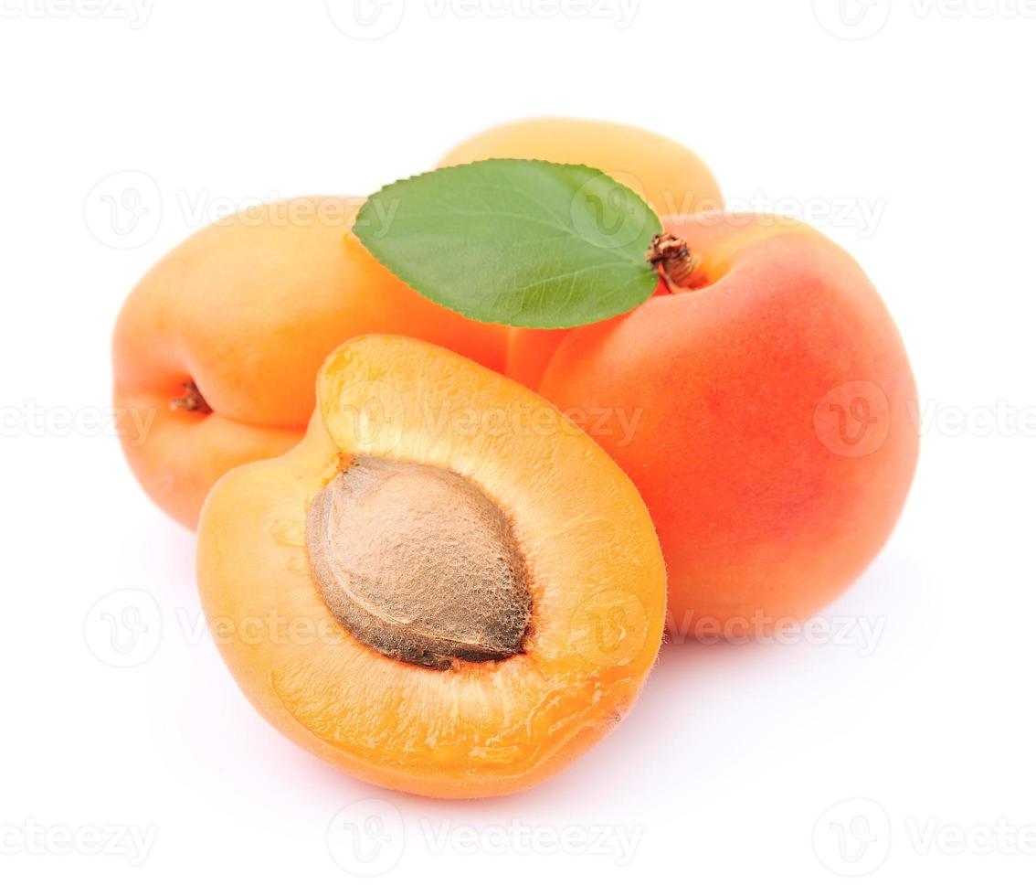 frutas doces damascos foto