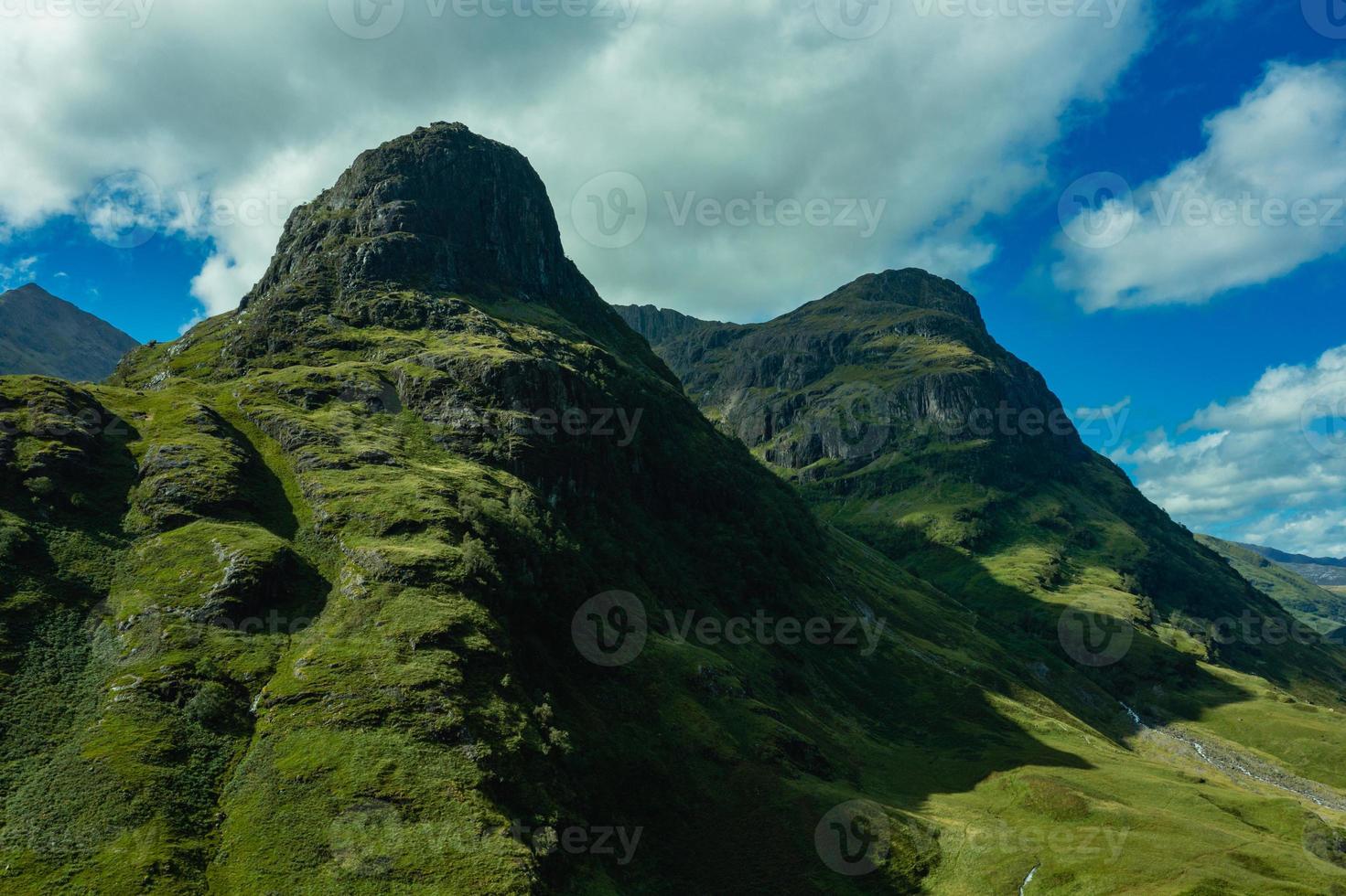 cordilheira escocesa-três irmãs em glencoe foto