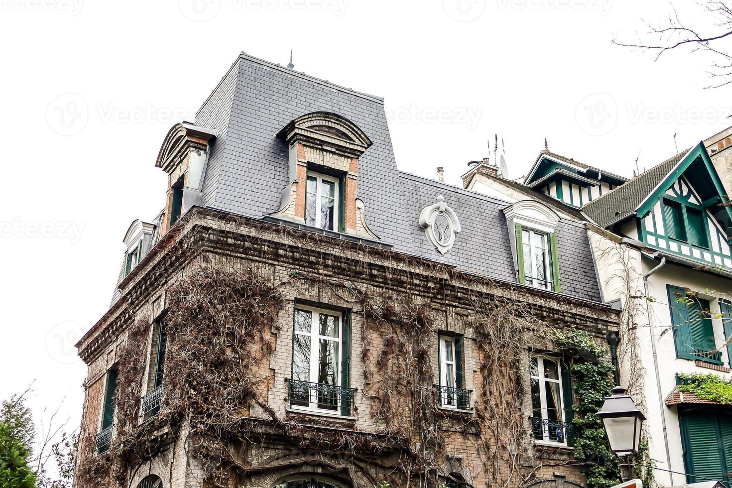 Edifícios de Paris, França foto