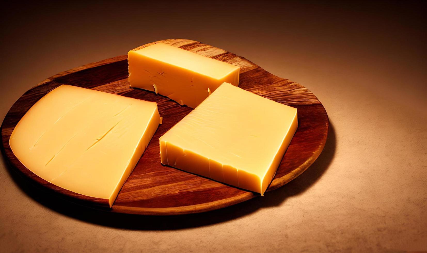 queijo. diferentes deliciosos tipos de queijo. foco selecionado, em formato de pôster. foto