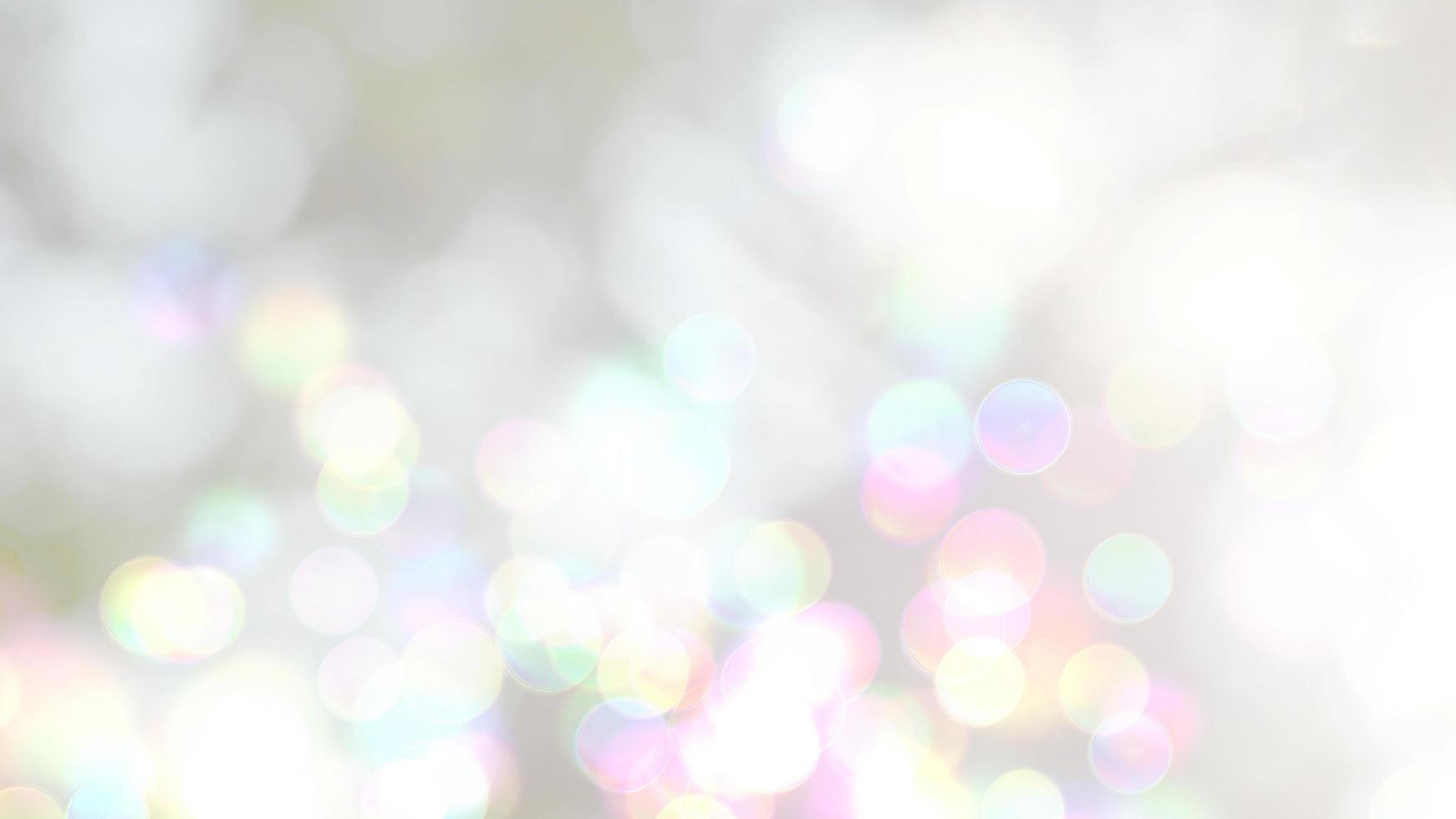 os fundos bokeh estão repletos de cores e glamour como uma celebração. adequado para fundo de publicidade. foto