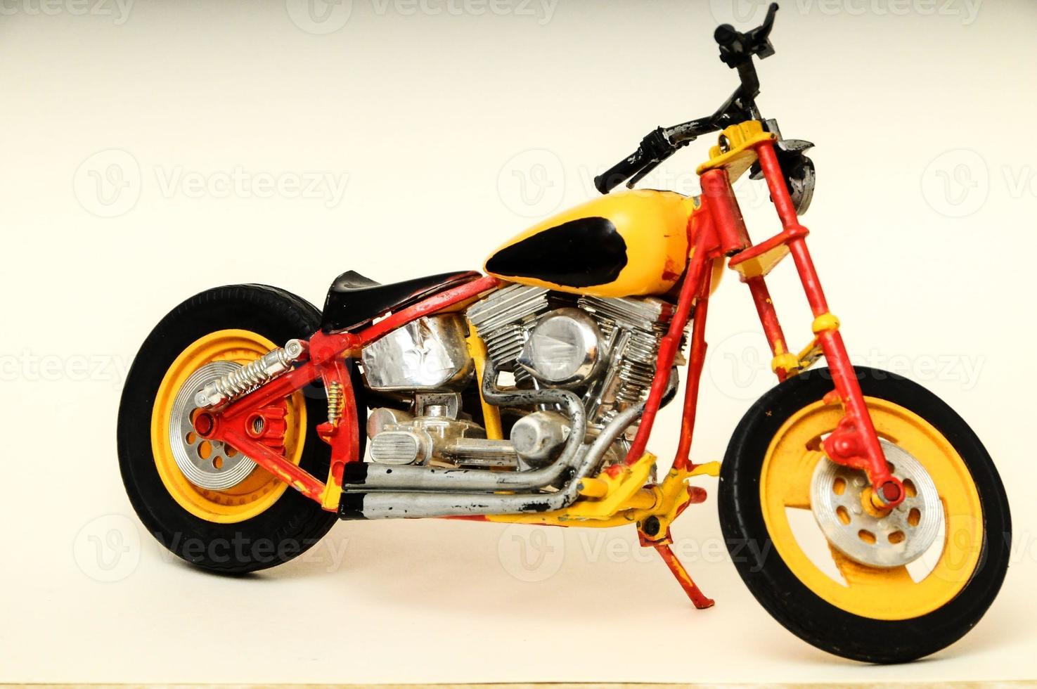 modelo de moto em miniatura foto