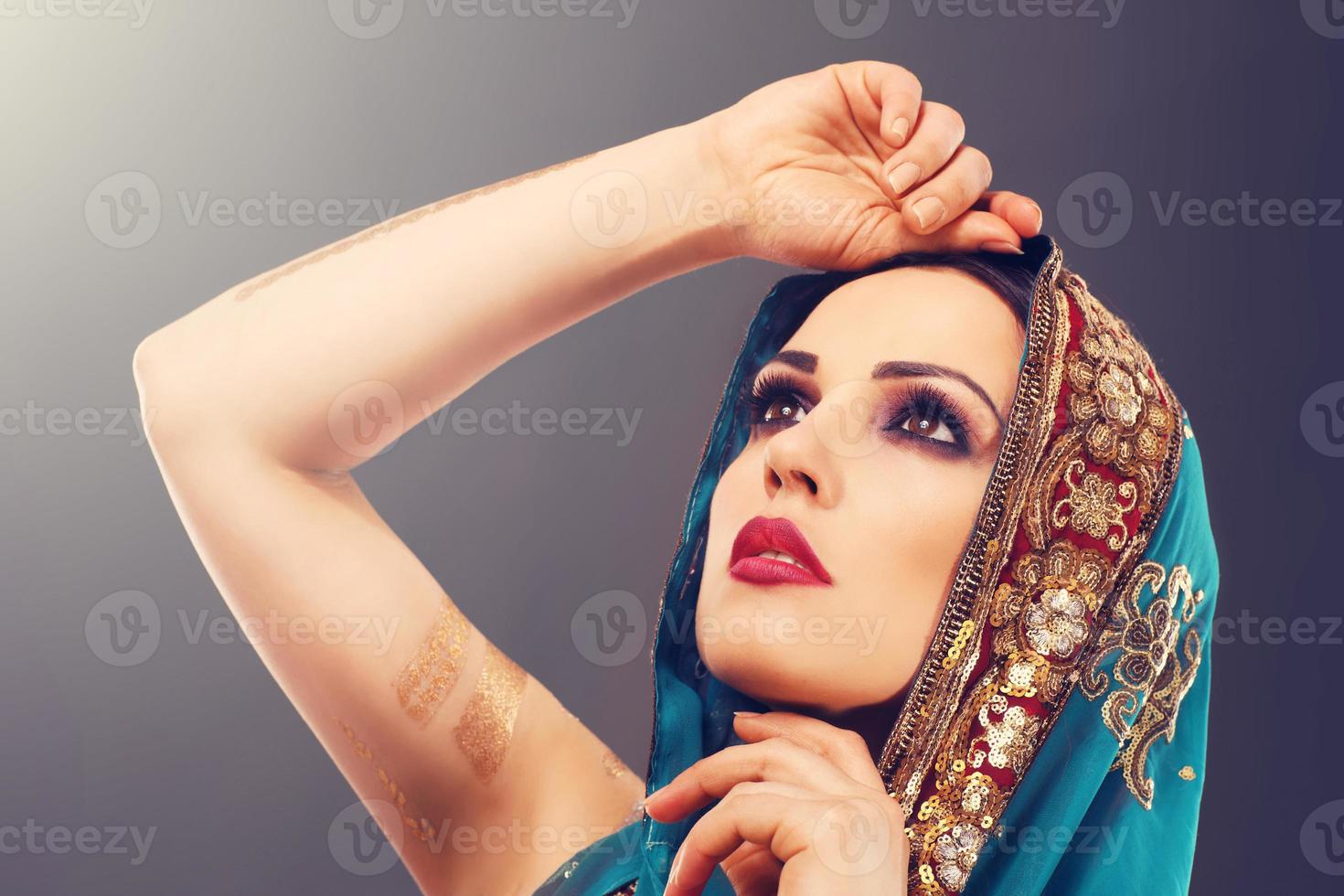 linda mulher indiana foto
