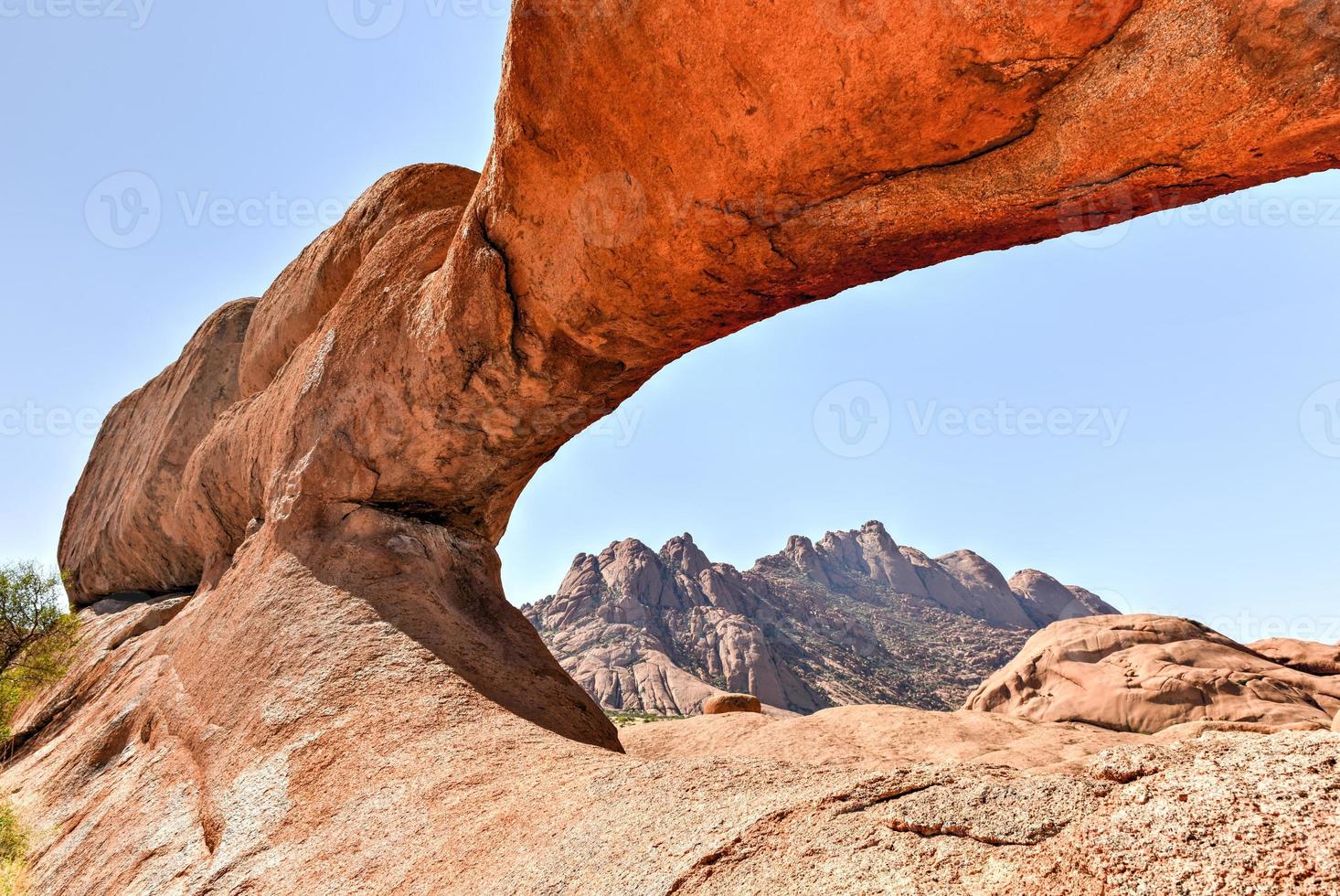 formações rochosas em spitzkoppe, namíbia foto