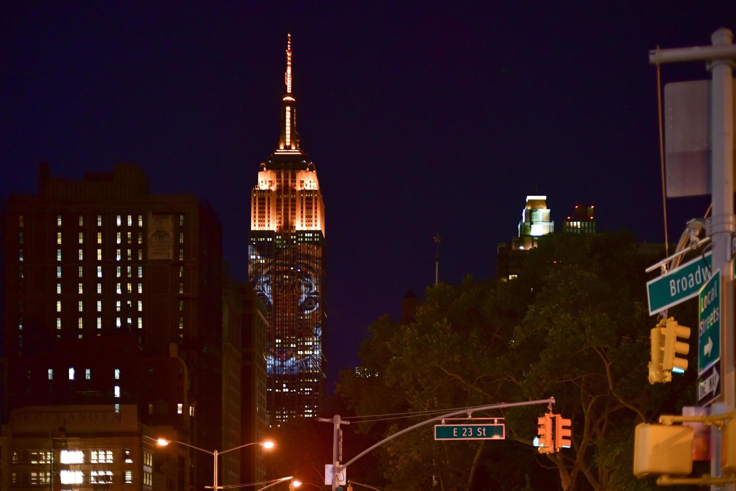 Empire State Building - Extinção de corrida, Nova York, 2021 foto