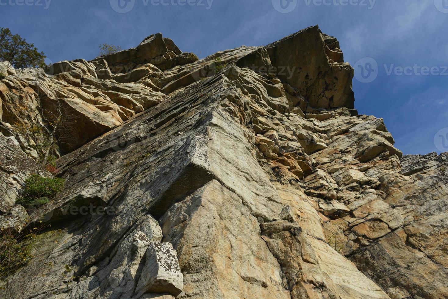 natureza no outono em mohonk preserve em new paltz, nova york. foto