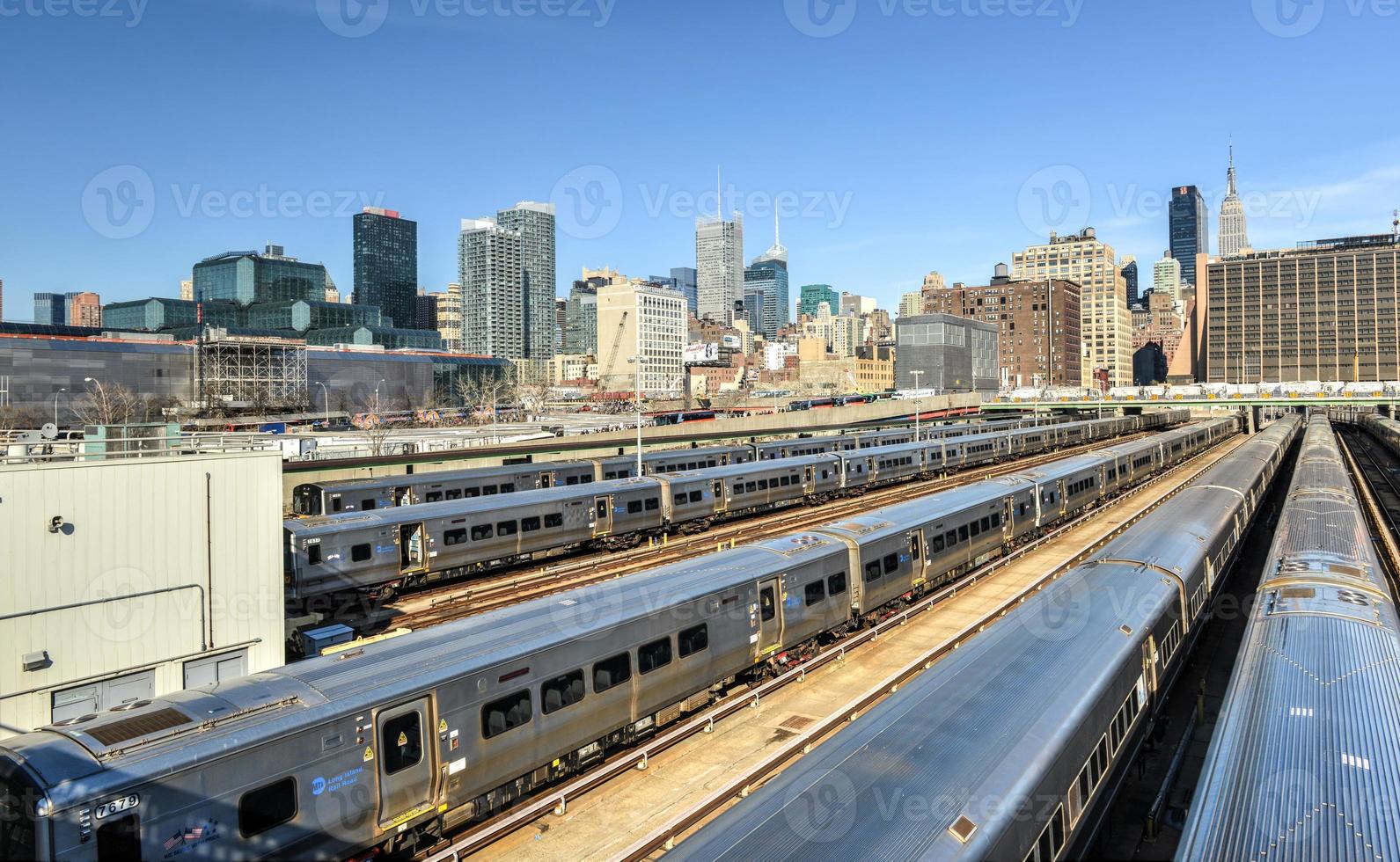 pátio de trem zona oeste foto