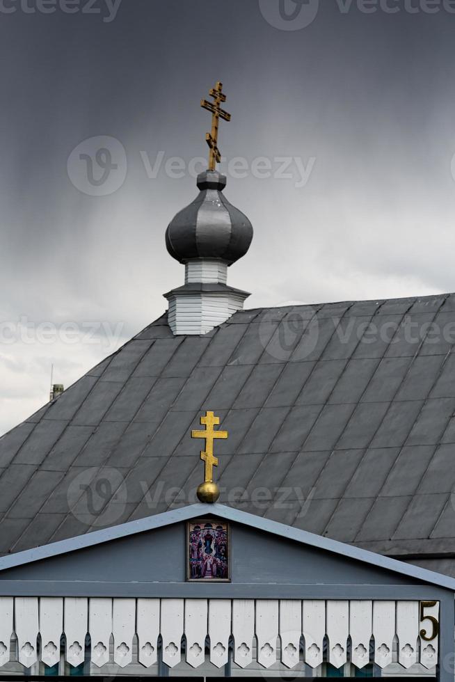 ruas e paisagens da cidade velha de vilnius foto