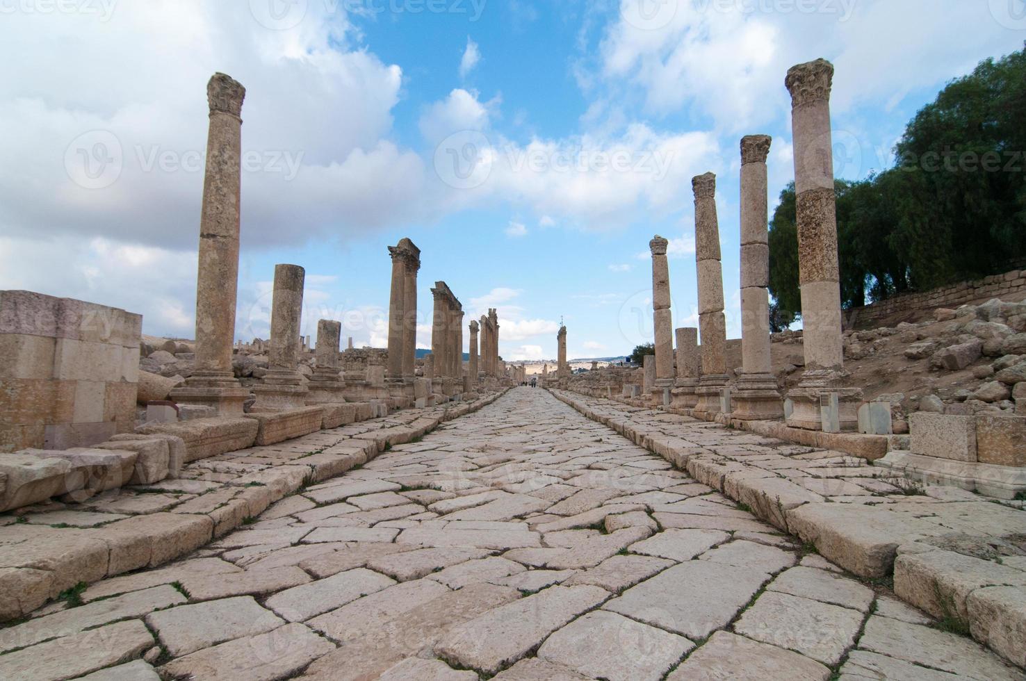 ruínas de jerash, Jordânia foto