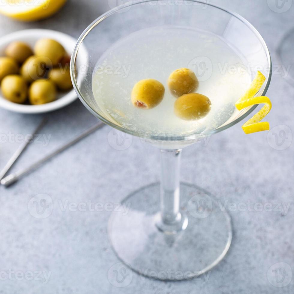 martini de limão clássico foto