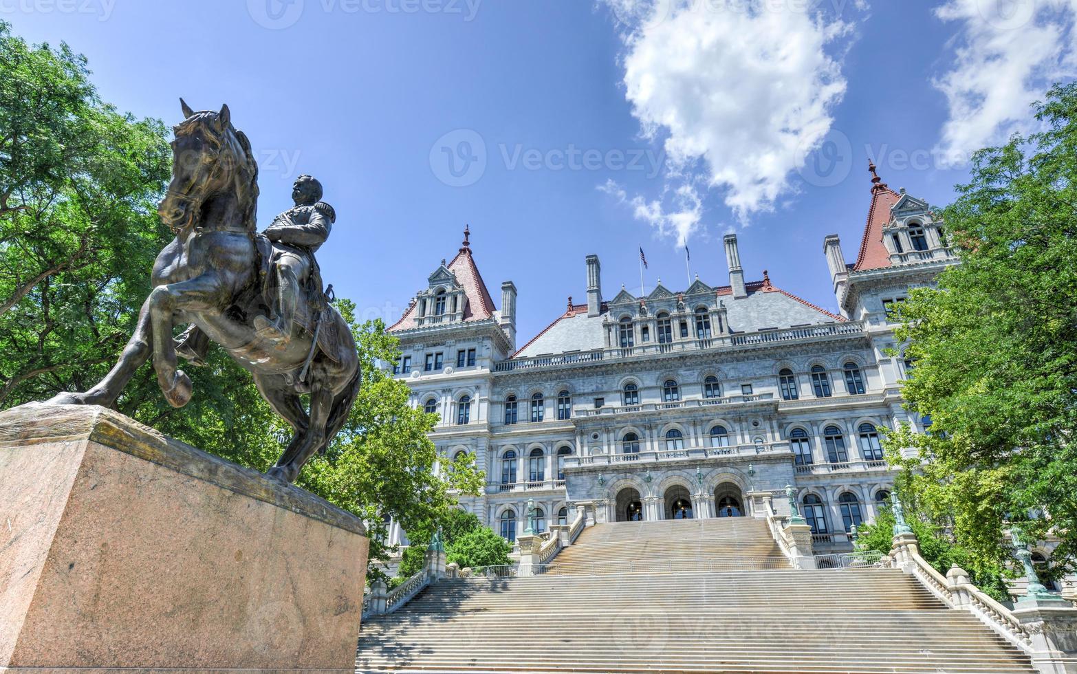 prédio do Capitólio do estado de Nova York, albany foto