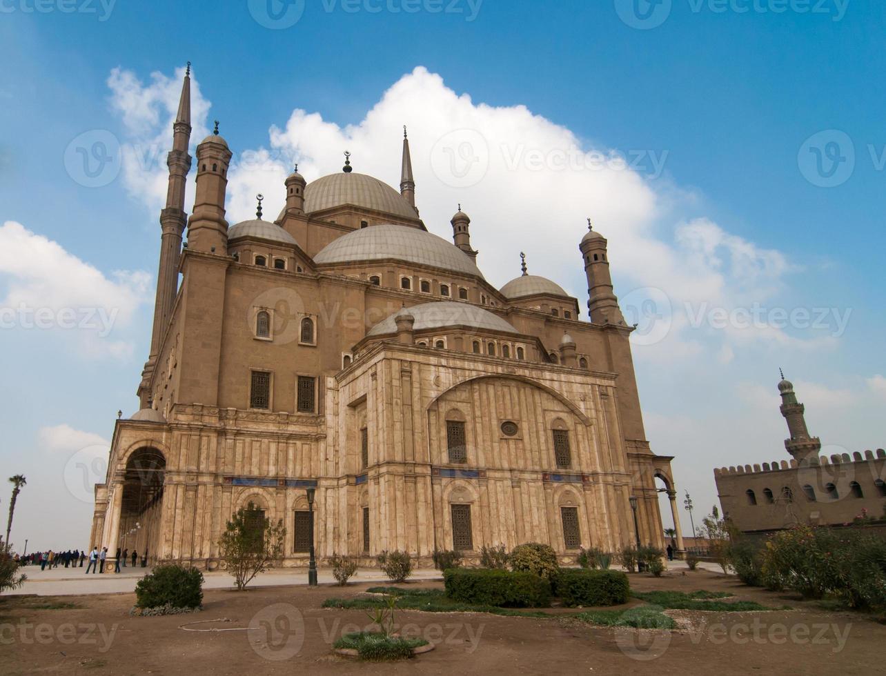 mesquita de mohamed ali, cidadela de saladin - cairo, egito foto