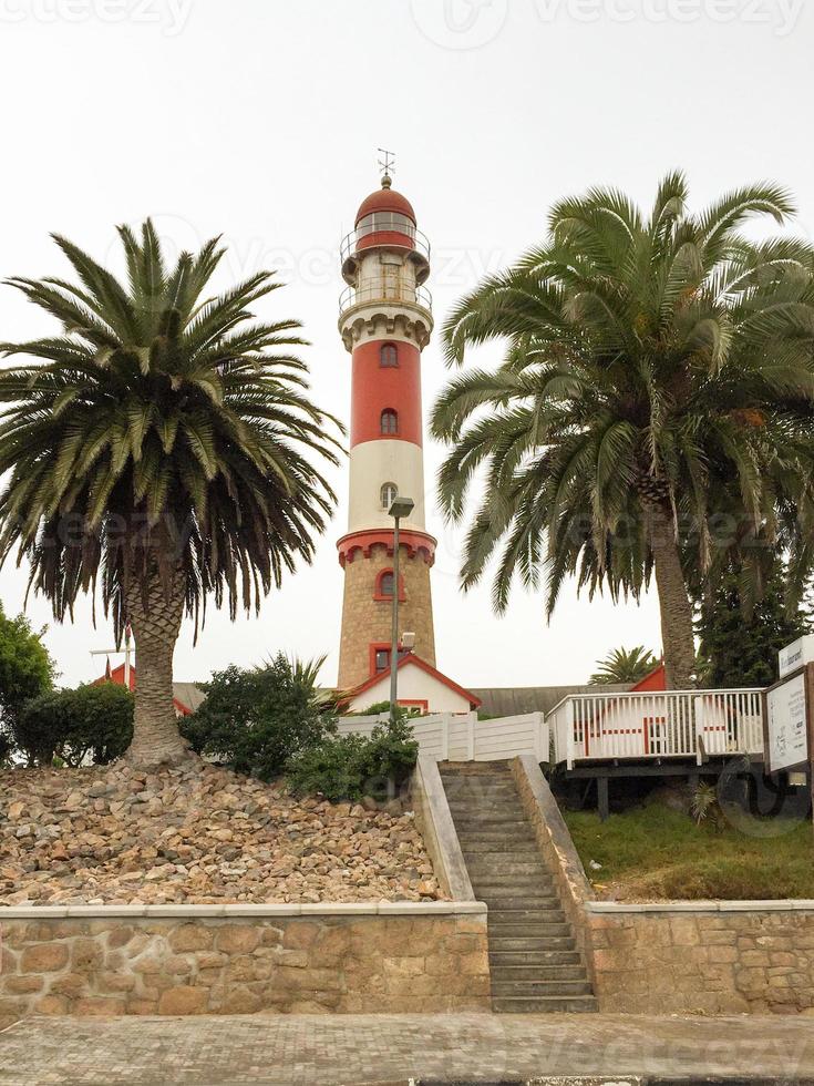 farol de swakopmund - namíbia foto