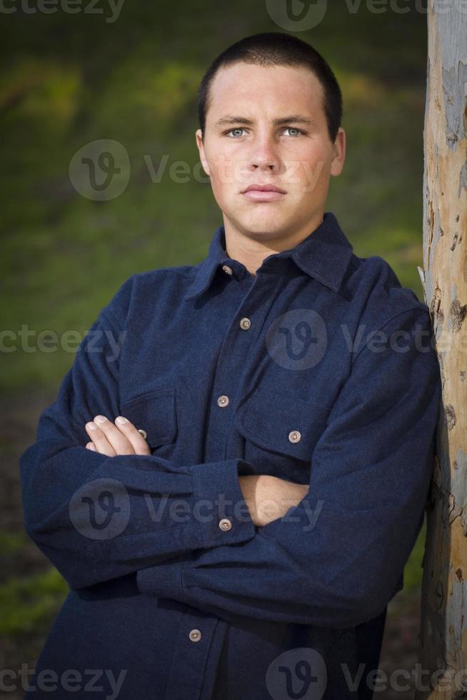 retrato de menino bonito foto