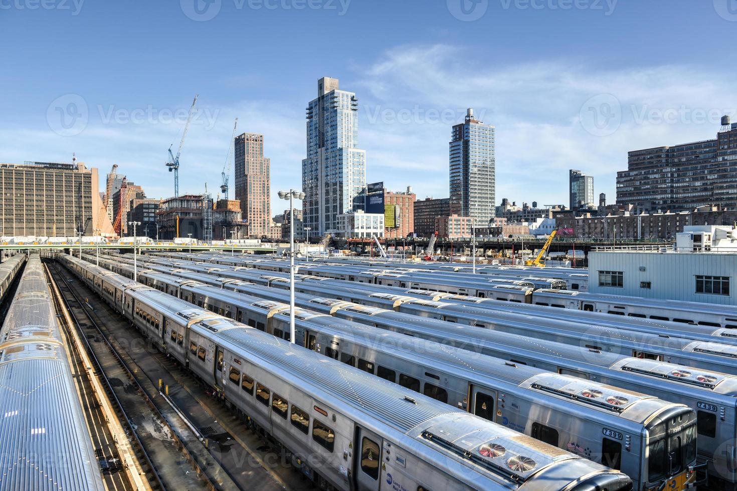 pátio de trem zona oeste foto