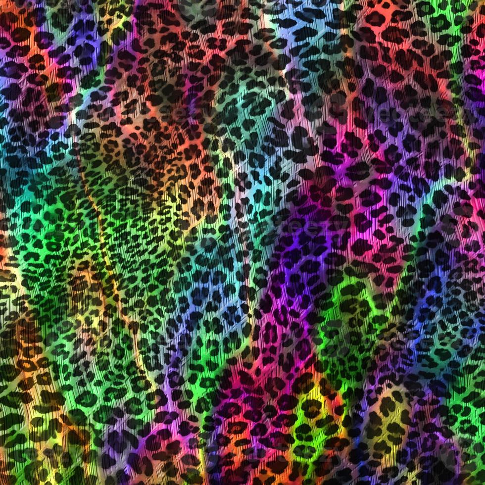 estilo abstrato de padrão de pele de leopardo, tecido têxtil e de moda, textura de estilo vintage, fundo de pele de animal, padrão de impressão têxtil projetado de leopardo, design de textura de leopardo abstrato foto