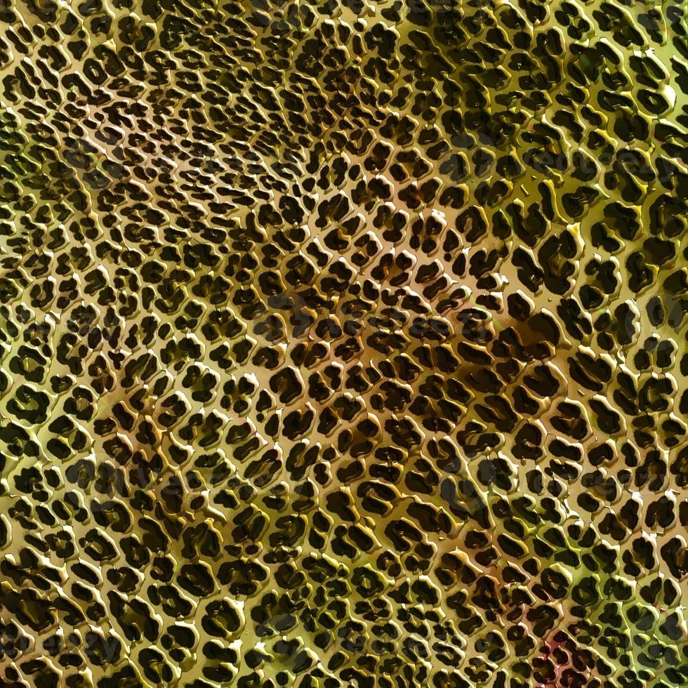 fundo de design de leopardo abstrato, textura de pele animal colorida, tecido de design de leopardo têxtil foto