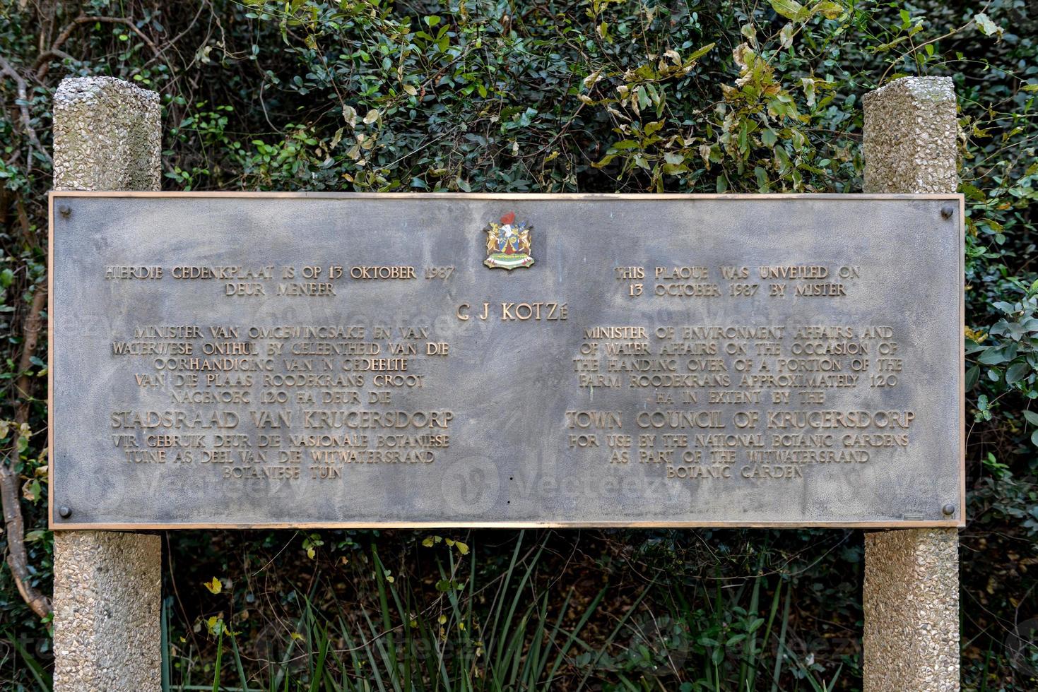 jardim botânico nacional walter sisulu foto