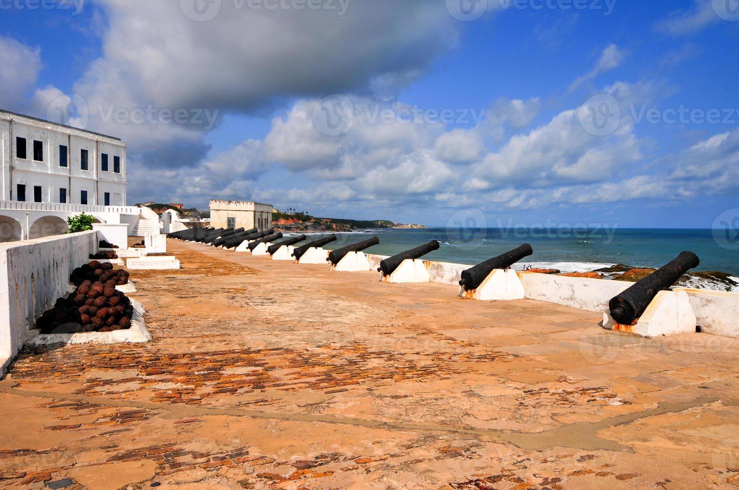 castelo da costa do cabo - gana foto