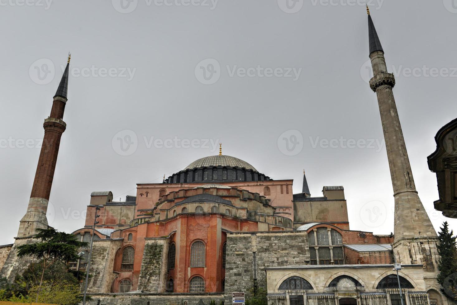 mesquita hagia sophia - istambul, turquia foto