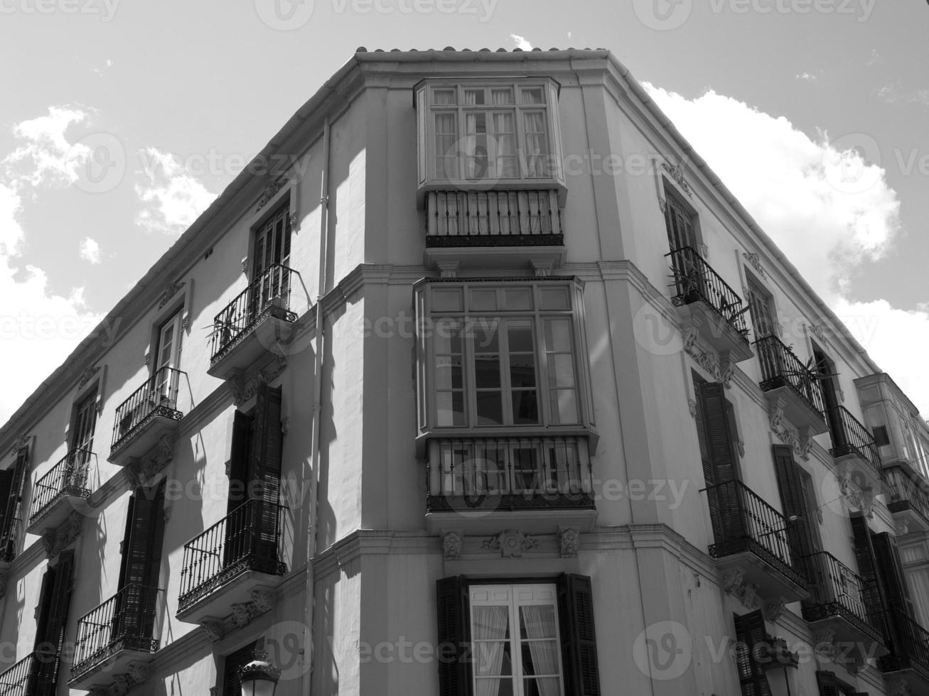 a cidade de málaga na espanha foto