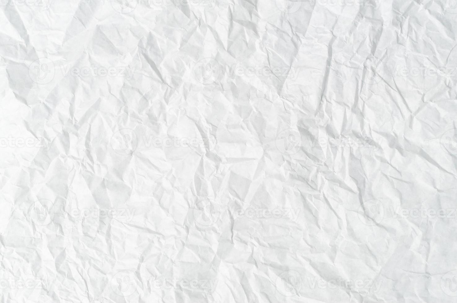 papel de estêncil branco enrugado ou amassado ou tecido após o uso com grande espaço de cópia usado para textura de fundo foto