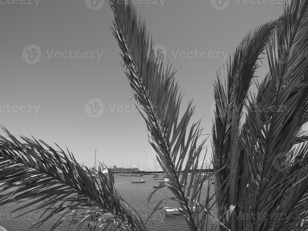 ilha de lanzarote na espanha foto