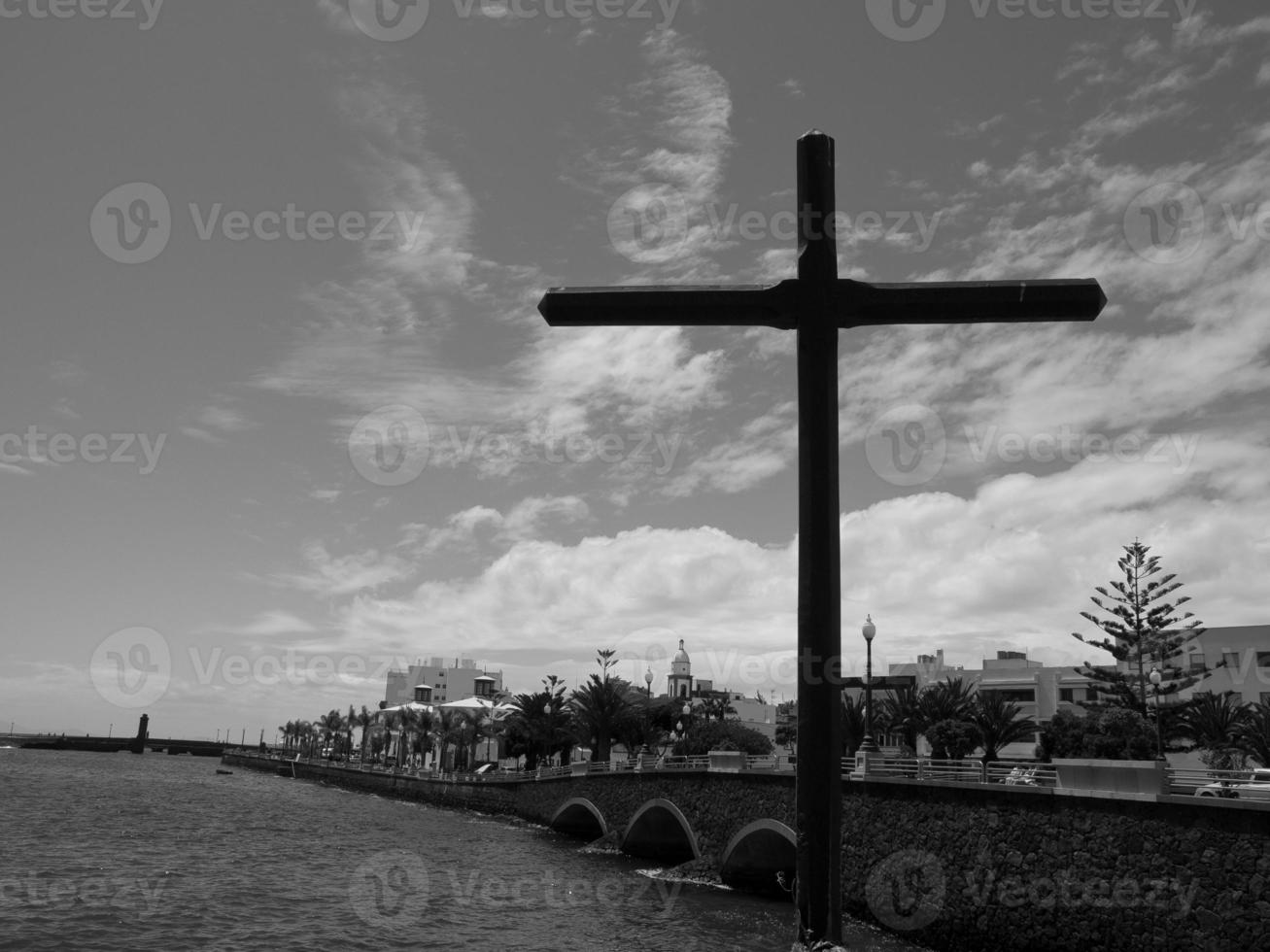 ilha de lanzarote na espanha foto