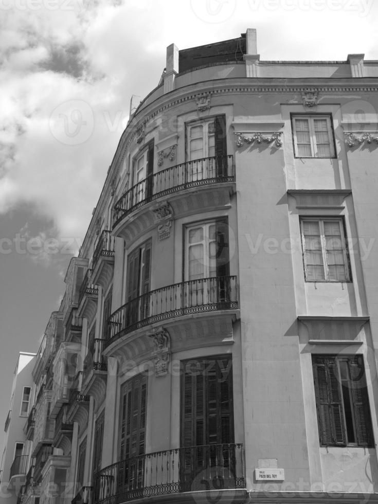 a cidade de málaga na espanha foto