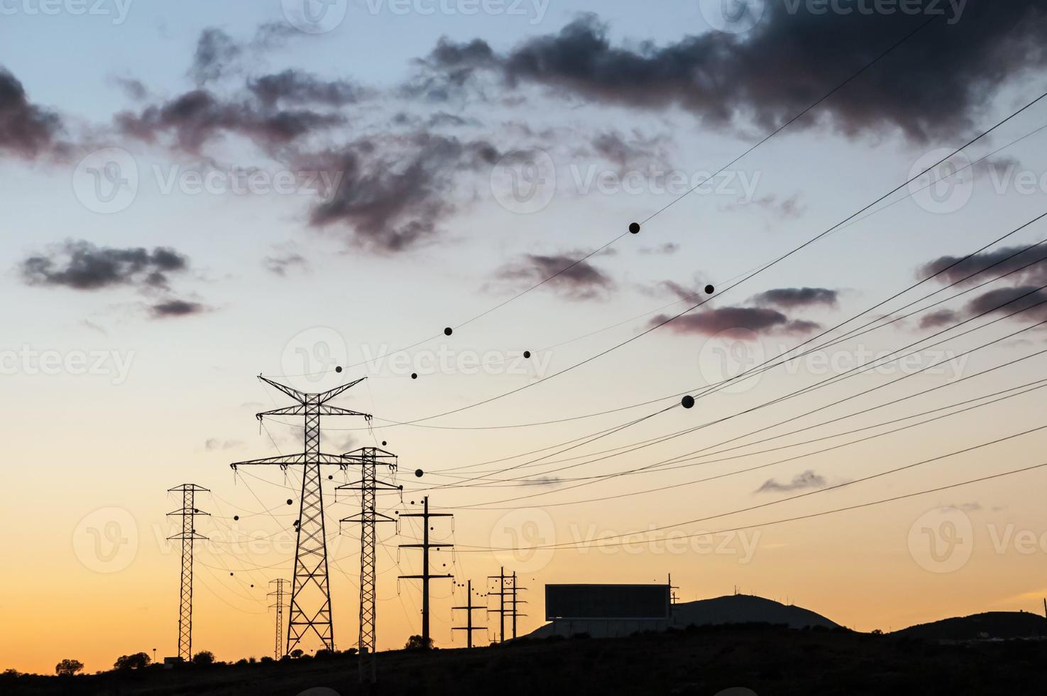 visão do pólo de energia foto