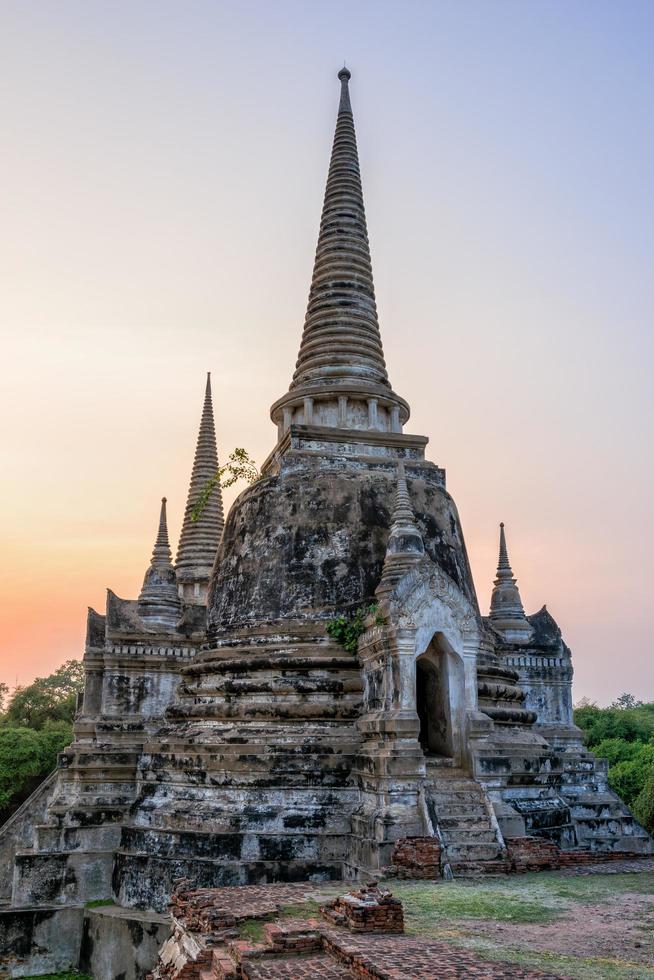 wat phra si sanphet, tailândia foto