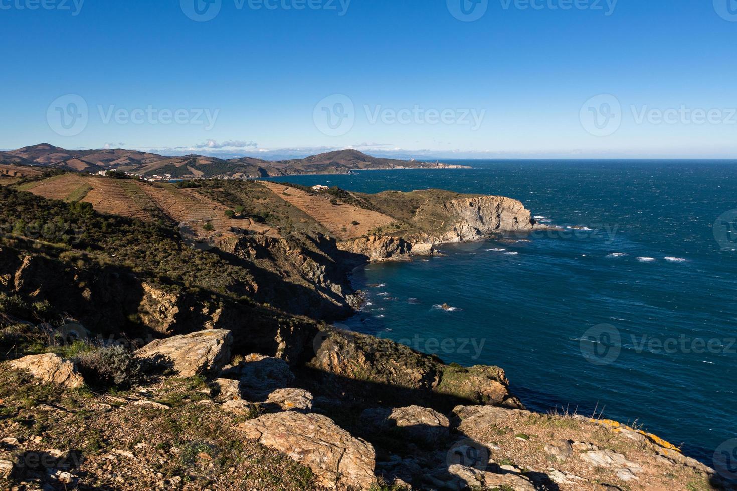 paisagens da costa brava foto