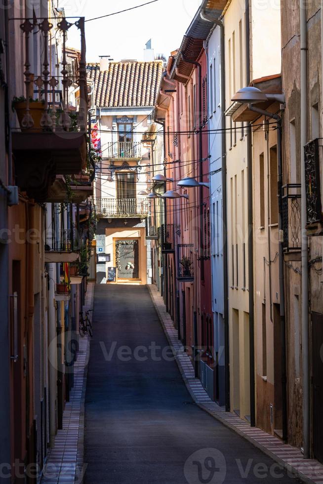 vistas das cidades da costa brava foto