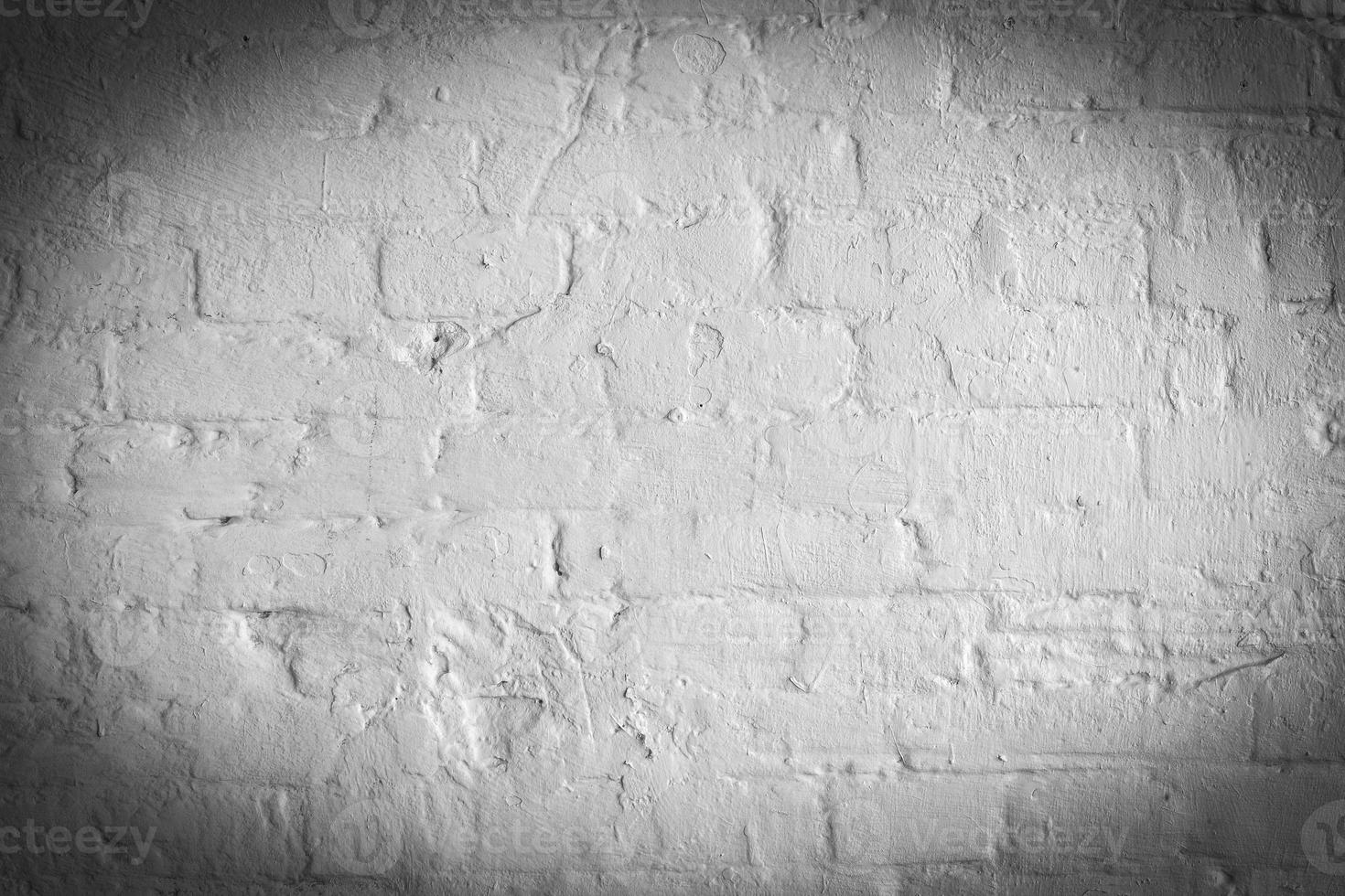 fundo ou textura da parede de tijolo branco. fechar-se foto