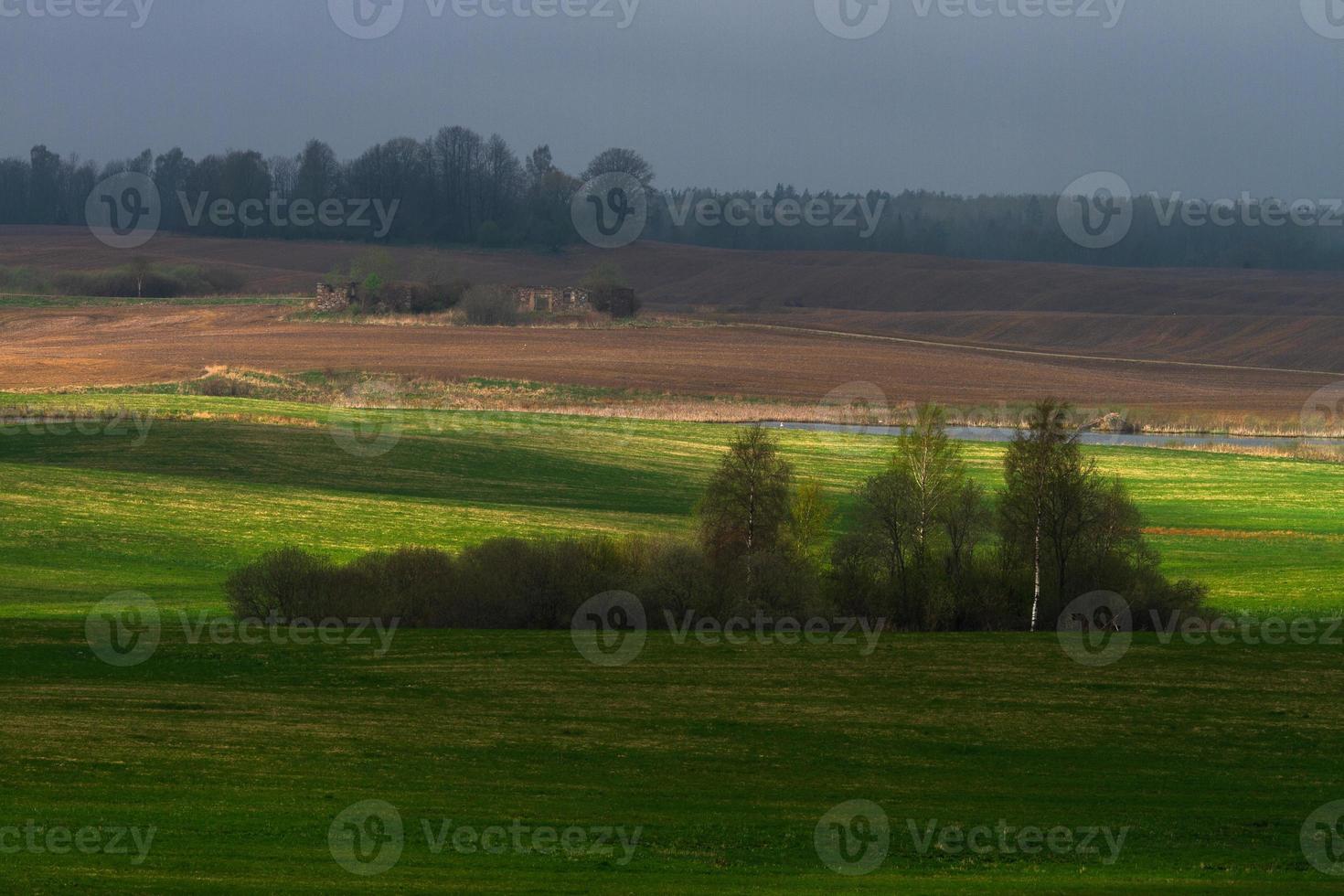 paisagens da primavera letã foto