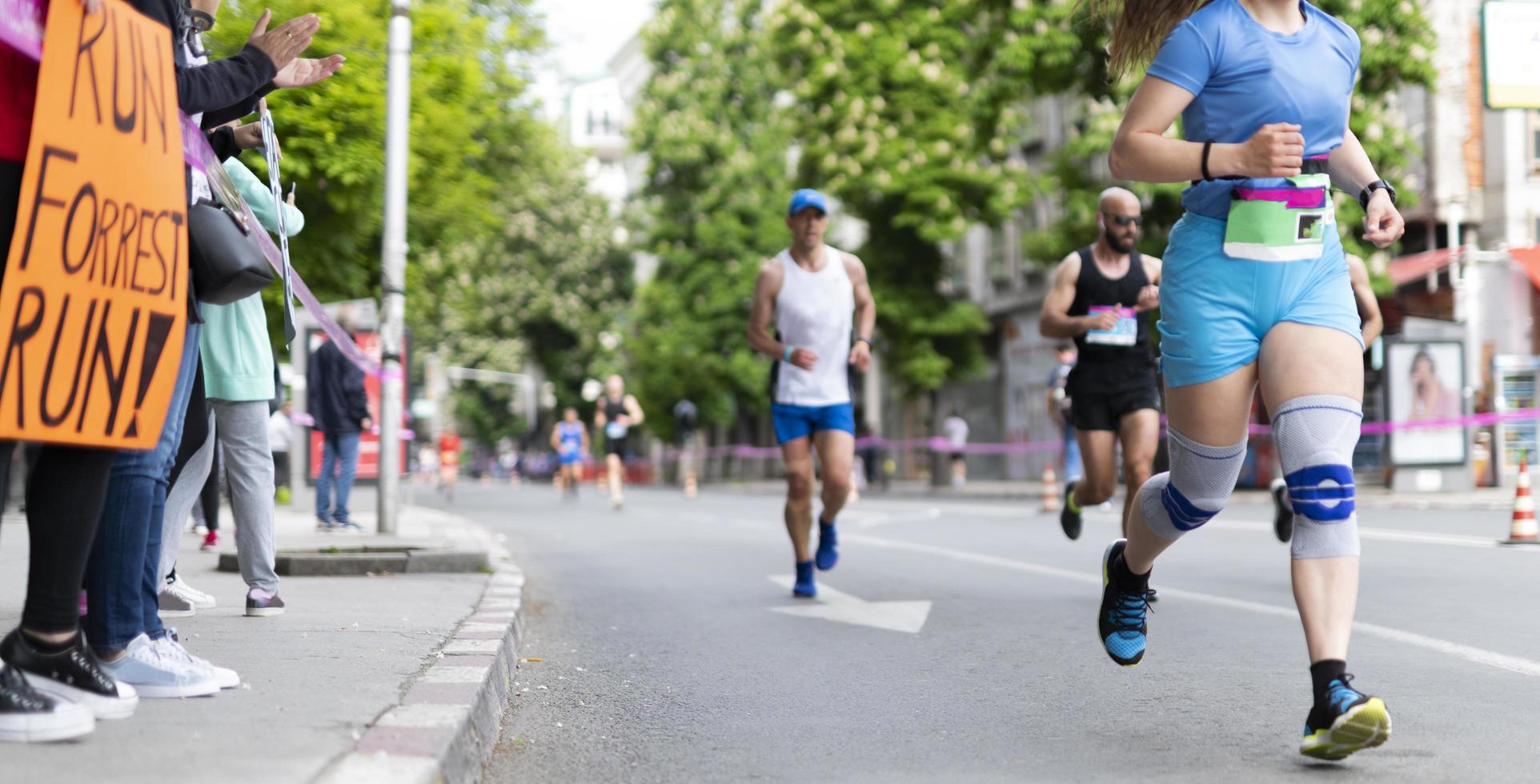 02.10.2022 skopje, macedônia do norte. maratona wizz air skopje. foto