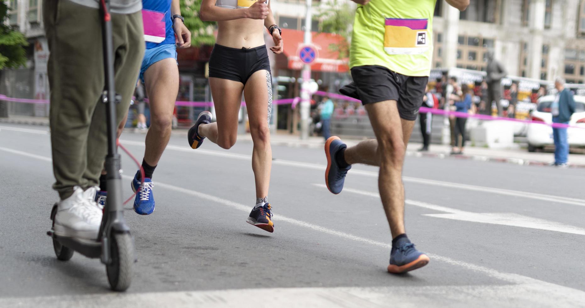 02.10.2022 skopje, macedônia do norte. maratona wizz air skopje. foto