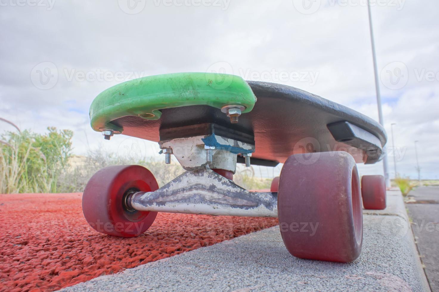 patinar na estrada foto