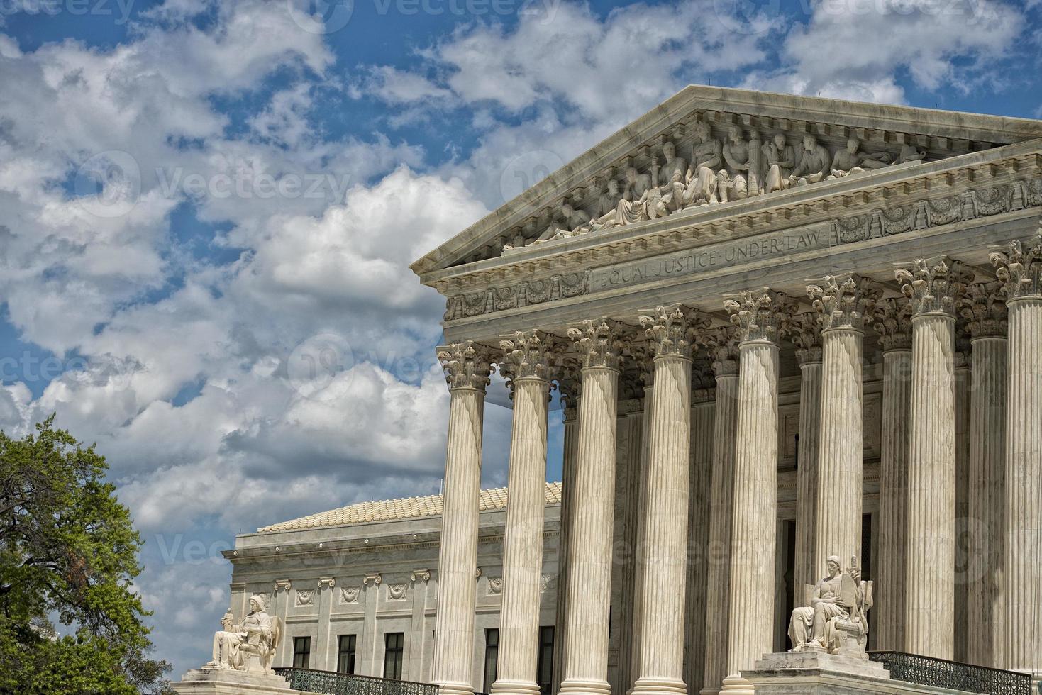 Washington DC fachada da Suprema Corte foto