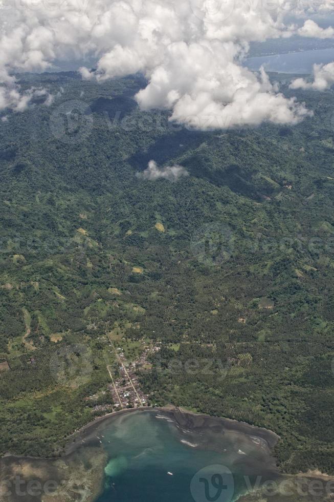 indonésia sulawesi manado area vista aérea foto