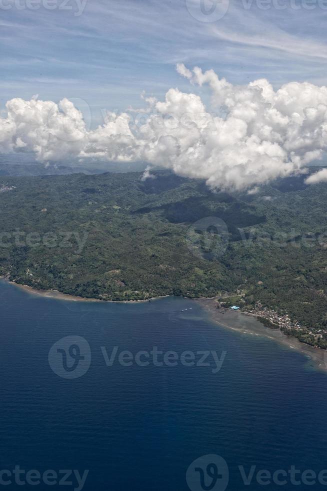 indonésia sulawesi manado area vista aérea foto