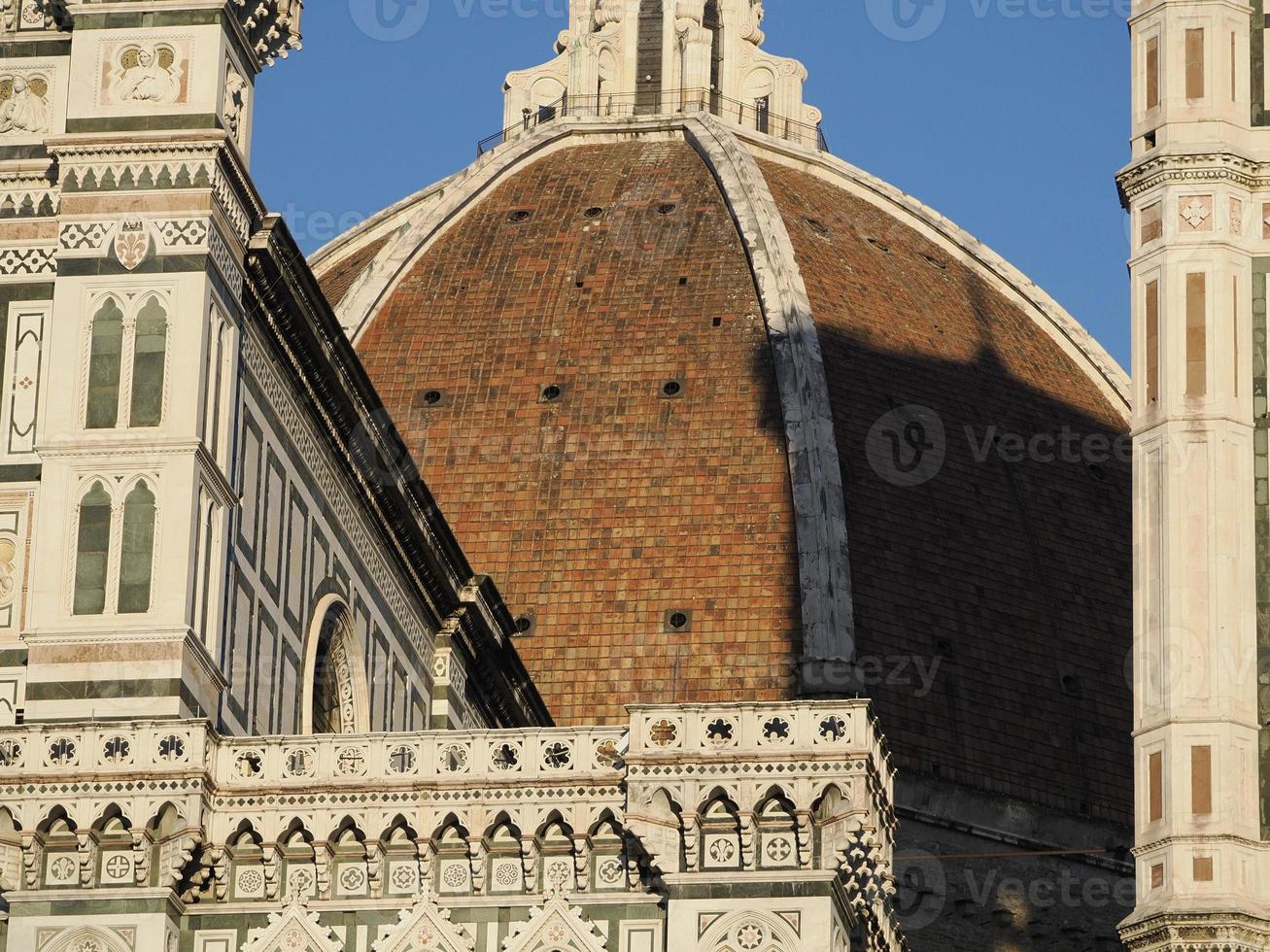 florença cúpula santa maria del fiore detalhe foto