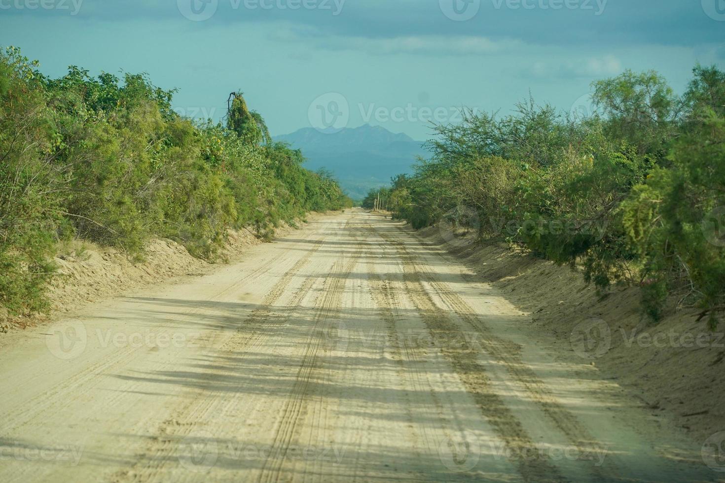 estrada sierra de la laguna baja califórnia foto