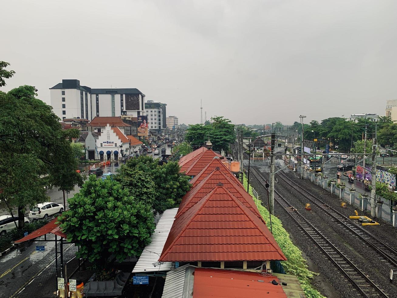 construção da cidade Yogyakarta foto