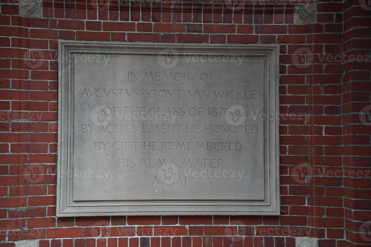 Brown University Providence Rhode Island Edifícios Históricos Gate foto