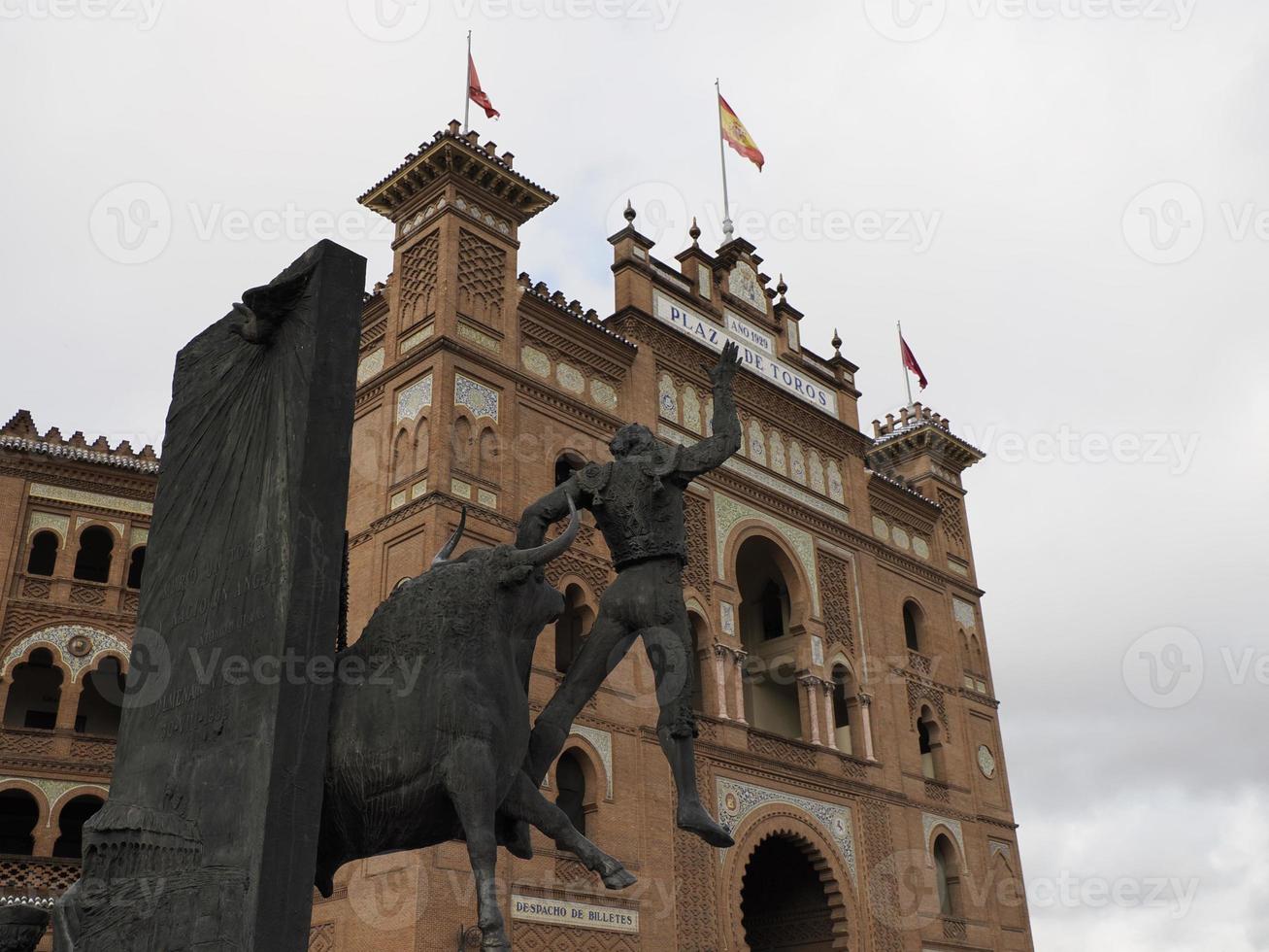 madrid plaza de toros arena histórica de touradas las ventas foto